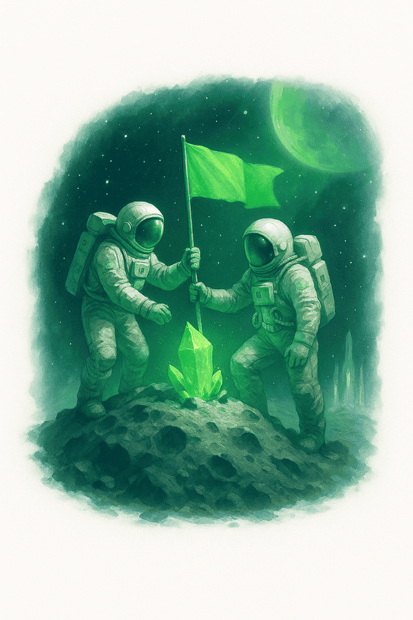 Équipe d'explorateurs cosmiques